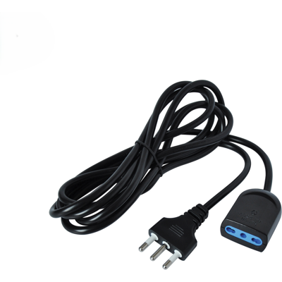 ALCAPOWER Prolunga Elettrica Professionale 16a Presa Bipasso 10/16a Cavo 5 Metri Nero, Soluzione Sicura Per Connessioni Domestiche Ed Ufficio ALCAPOWER Prolunga Elettrica Professionale 16a Presa Bipasso 10/16a Cavo 5 Metri Nero, Soluzione Sicura Per Connessioni Domestiche Ed Ufficio