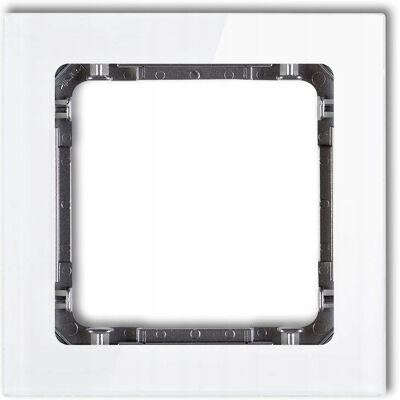 KARLIK Cornice Semplice 0-12-drs-1 Effetto Vetro Installazione Incasso KARLIK Cornice Semplice 0-12-drs-1 Effetto Vetro Installazione Incasso