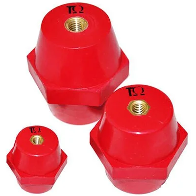 GENERICO Isolatore In Poliestere Rosso H100 M12 Tkgcph2115 Per Sostegno Conduttori GENERICO Isolatore In Poliestere Rosso H100 M12 Tkgcph2115 Per Sostegno Conduttori