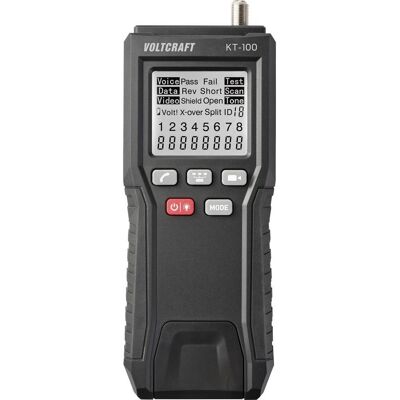 VOLTCRAFT Tester Per Reti Di Telecomunicazione Vc-17373870 Kt-100 Rete VOLTCRAFT Tester Per Reti Di Telecomunicazione Vc-17373870 Kt-100 Rete
