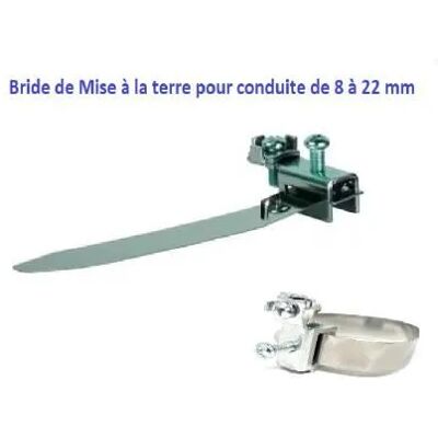 F-TRONIC - EL EBS 2 - 5-25 mm - Grounding clamp F-TRONIC - EL EBS 2 - 5-25 mm - Grounding clamp
