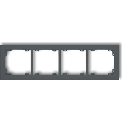 KARLIK Cornice 28dr-4 Plastica Ip20 Incasso KARLIK Cornice 28dr-4 Plastica Ip20 Incasso