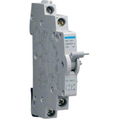 Hager MZ201 Contatto ausiliario 6A 240V - Contatto ausiliario per interruttori Hager MZ201 Contatto ausiliario 6A 240V - Contatto ausiliario per interruttori