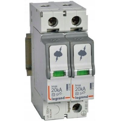 Legrand Protezione da Sovratensioni T2 20KA 2P - Protezione da sovratensioni Legrand Protezione da Sovratensioni T2 20KA 2P - Protezione da sovratensioni