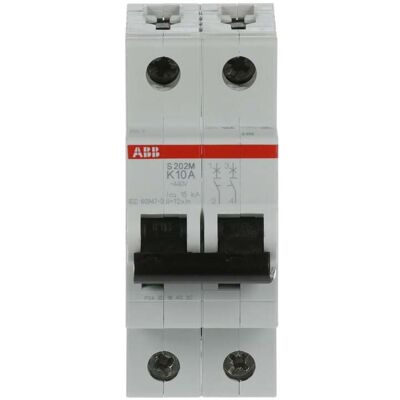 ABB S202M-K10 - Interruttore Automatico 10A 2P ABB S202M-K10 - Interruttore Automatico 10A 2P