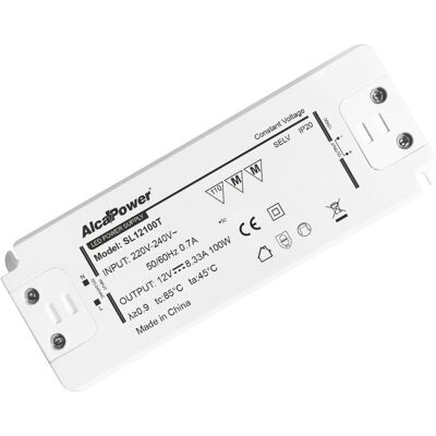 ALCAPOWER Alimentatore Switching 24v 100w 4.16a Ip20 Per Illuminotecnica, Convertitore Dc Professionale Ad Alta Efficienza Per Strisce Led E Sistemi ALCAPOWER Alimentatore Switching 24v 100w 4.16a Ip20 Per Illuminotecnica, Convertitore Dc Professionale Ad Alta Efficienza Per Strisce Led E Sistemi