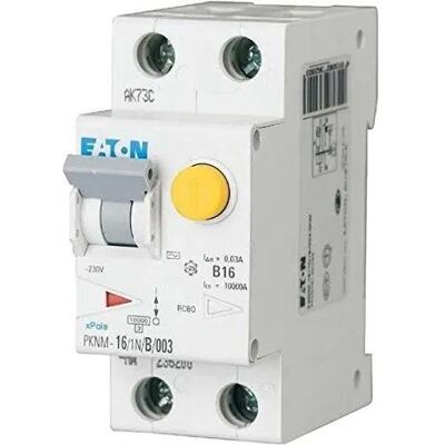 Eaton 16A Interruttore differenziale - Tipo C 30mA Eaton 16A Interruttore differenziale - Tipo C 30mA