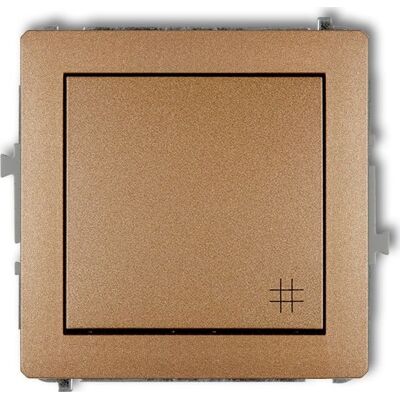 KARLIK Connettore Deco Cross Oro Metallico 8dwp-6 KARLIK Connettore Deco Cross Oro Metallico 8dwp-6