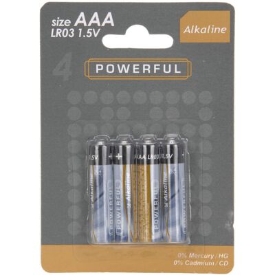 ALTRO Offerta 3 Pz 4 Pile Alcaline Mini Stilo Aaa 1,5v ALTRO Offerta 3 Pz 4 Pile Alcaline Mini Stilo Aaa 1,5v