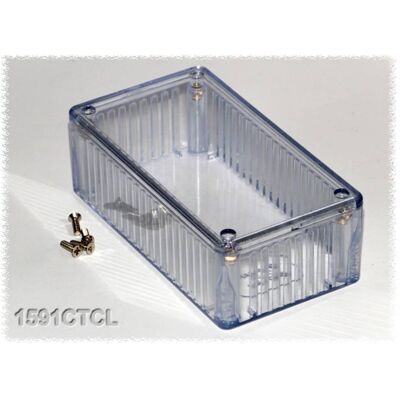 Hammond Electronics 1591dtcl Contenitore Universale 150 X 80 X 50 Policarbonato Naturale 1 Pz. Hammond Electronics 1591dtcl Contenitore Universale 150 X 80 X 50 Policarbonato Naturale 1 Pz.