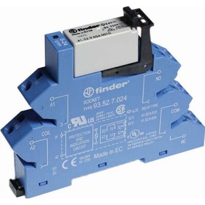 Finder 38.62.8.230.0060 Modulo relè - 2 contatti inversori, 230 V CA Finder 38.62.8.230.0060 Modulo relè - 2 contatti inversori, 230 V CA