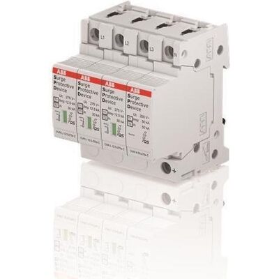 ABB Protezione da Sovratensioni - Tipo 1+2, 12.5kA, 230V/275V ABB Protezione da Sovratensioni - Tipo 1+2, 12.5kA, 230V/275V