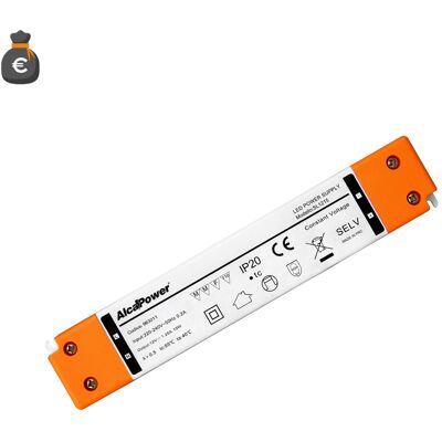 ALCAPOWER Alimentatore Switching 24v 15w 0.625a Ip20 Per Illuminotecnica, Convertitore Di Tensione Compatto Per Installazioni Professionali ALCAPOWER Alimentatore Switching 24v 15w 0.625a Ip20 Per Illuminotecnica, Convertitore Di Tensione Compatto Per Installazioni Professionali