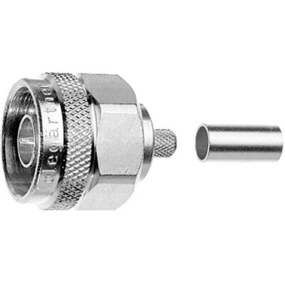 Telegärtner 100023904 100023904 Connettore N Spina Dritta 50 Ω 1 Pz. Telegärtner 100023904 100023904 Connettore N Spina Dritta 50 Ω 1 Pz.
