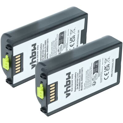 VHBW 2x Batteria Compatibile Con Symbol Mc3190, Mc3100, Mc3190g, Mc3190-g13h02e0 Lettore Di Codici A Barre, Pos (6800mah, 3,7v, Li-ion) VHBW 2x Batteria Compatibile Con Symbol Mc3190, Mc3100, Mc3190g, Mc3190-g13h02e0 Lettore Di Codici A Barre, Pos (6800mah, 3,7v, Li-ion)