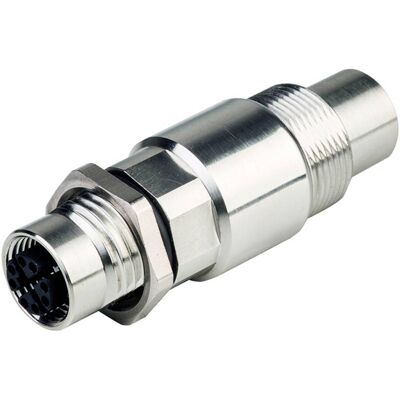 Telegärtner - STX M12x1-M12x1 KU X-kod. Cat.6A - 8-pin - Connettore Telegärtner - STX M12x1-M12x1 KU X-kod. Cat.6A - 8-pin - Connettore