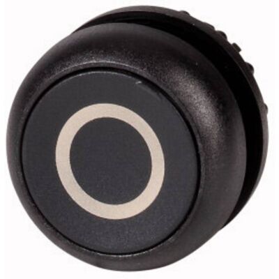 Eaton M22S-D-S-X0 Pulsante - Rotondo, Piatto, Nero Eaton M22S-D-S-X0 Pulsante - Rotondo, Piatto, Nero