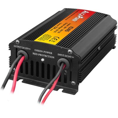 ALCAPOWER K2415 Riduttore Di Tensione Inp 18-32v Out 12v Max 15a ALCAPOWER K2415 Riduttore Di Tensione Inp 18-32v Out 12v Max 15a