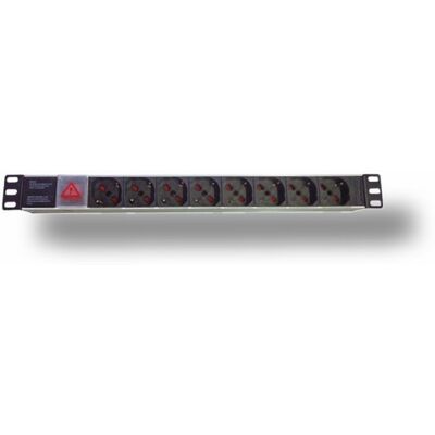 Intellinet Multipresa 8 Posti Da Rack 19 Con Interruttore 1 He - Intellinet Multipresa 8 Posti Da Rack 19 Con Interruttore 1 He -
