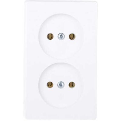 OEM Kappa Presa Doppia B/u Bianca Gw-2k/00 OEM Kappa Presa Doppia B/u Bianca Gw-2k/00