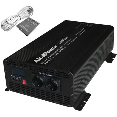 ALCAPOWER Inverter Sinusoidale Pura 3000w Inp. 24v Out 230v Lcd ALCAPOWER Inverter Sinusoidale Pura 3000w Inp. 24v Out 230v Lcd