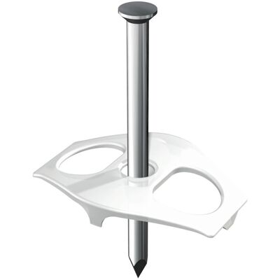 OBO Bettermann Clip di fissaggio cavi - 1996 40 - Naturale - Per 1-2 Cavi OBO Bettermann Clip di fissaggio cavi - 1996 40 - Naturale - Per 1-2 Cavi
