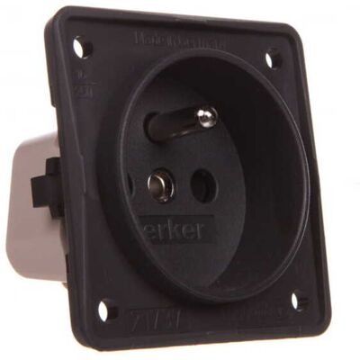 BERKER Presa Singola Integro Con/con Protezione Dei Contatti Aumentata 16a Ip20 Antracite 961952505 BERKER Presa Singola Integro Con/con Protezione Dei Contatti Aumentata 16a Ip20 Antracite 961952505