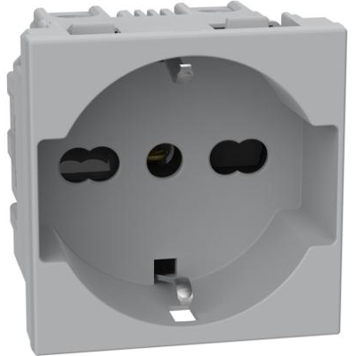 Bticino JG4140A16USB - 2 Moduli Compatto - Presa elettrica Bticino JG4140A16USB - 2 Moduli Compatto - Presa elettrica