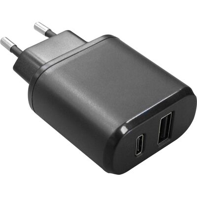 ALCAPOWER Ap5usb-tc Adattatore Da Rete 100-240v Usb+usb Typec 5v 3a ALCAPOWER Ap5usb-tc Adattatore Da Rete 100-240v Usb+usb Typec 5v 3a