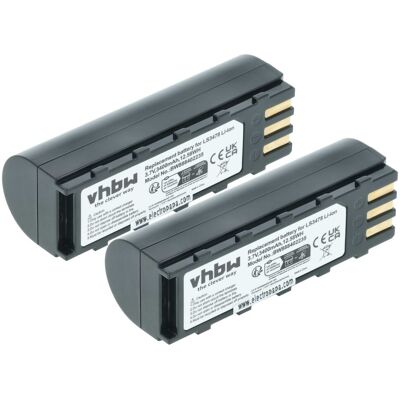 VHBW 2x Batteria Compatibile Con Symbol Mt2000, Ngis, Xs3478 Lettore Di Codici A Barre, Pos (3400mah, 3,7v, Li-ion) VHBW 2x Batteria Compatibile Con Symbol Mt2000, Ngis, Xs3478 Lettore Di Codici A Barre, Pos (3400mah, 3,7v, Li-ion)