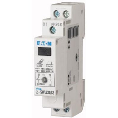 Interruttore di segnalazione Eaton Z-SWL230/SS 16A LED Interruttore di segnalazione Eaton Z-SWL230/SS 16A LED