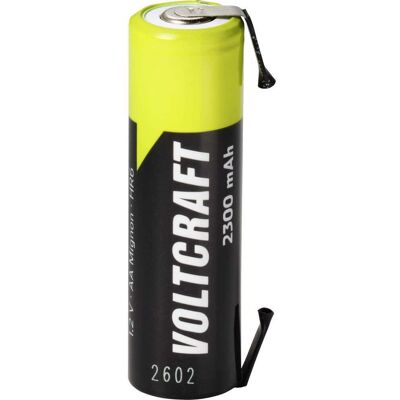 VOLTCRAFT Batteria Ricaricabile Stilo (aa) Stilo (aa) Linguette A Saldare A U, Adatto Alle Alte Correnti Nimh 1.2 V 230 VOLTCRAFT Batteria Ricaricabile Stilo (aa) Stilo (aa) Linguette A Saldare A U, Adatto Alle Alte Correnti Nimh 1.2 V 230