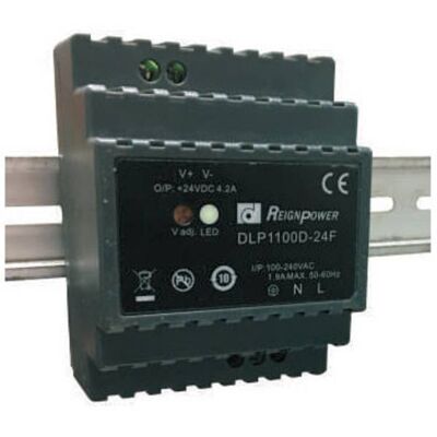 Dehner Elektronik DLP 1100D-12F Alimentatore - guida DIN 100W Dehner Elektronik DLP 1100D-12F Alimentatore - guida DIN 100W
