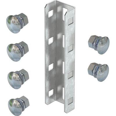 OBO Bettermann 6018513 Set di Connettori a U in Metallo - Accessori Elettronici OBO Bettermann 6018513 Set di Connettori a U in Metallo - Accessori Elettronici