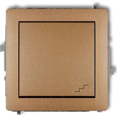 KARLIK Connettore Per Scale Deco, Colore Oro Metallizzato, Modello 8dwp-3 KARLIK Connettore Per Scale Deco, Colore Oro Metallizzato, Modello 8dwp-3
