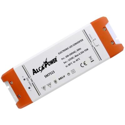 ALCAPOWER Alimentatore Switching 12v 75w 6.2a ALCAPOWER Alimentatore Switching 12v 75w 6.2a