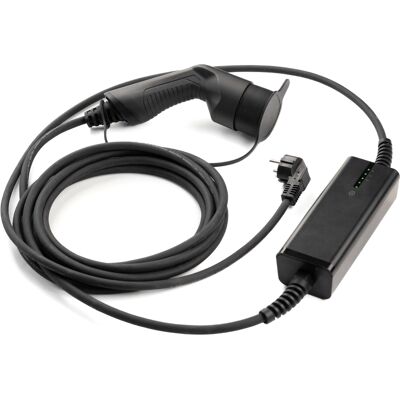 ALCAPOWER Caricabatterie Portatile Per Auto Elettriche 16a 250v Tipo 2, Potenza Regolabile Fino A 3.68kw Con Cavo Integrato Da 5 Metri ALCAPOWER Caricabatterie Portatile Per Auto Elettriche 16a 250v Tipo 2, Potenza Regolabile Fino A 3.68kw Con Cavo Integrato Da 5 Metri