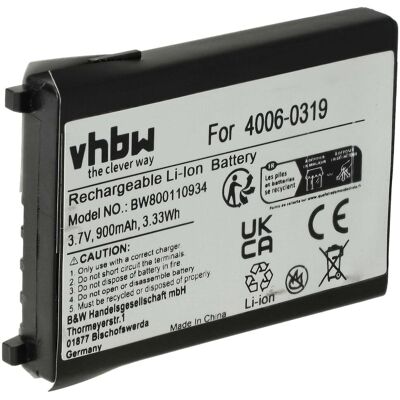 VHBW Batteria Compatibile Con Psc Falcon Pt40-100, Pt40, Pt40 Pdt Lettore Di Codici A Barre, Pos (900mah, 3,7v, Li-ion) VHBW Batteria Compatibile Con Psc Falcon Pt40-100, Pt40, Pt40 Pdt Lettore Di Codici A Barre, Pos (900mah, 3,7v, Li-ion)