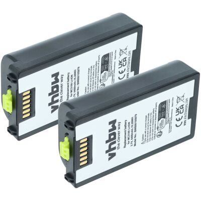 VHBW 2x Batteria Compatibile Con Symbol Mc3190, Mc3100, Mc3190g, Mc3190-g13h02e0 Lettore Di Codici A Barre, Pos (4400mah, 3,7v, Li-ion) VHBW 2x Batteria Compatibile Con Symbol Mc3190, Mc3100, Mc3190g, Mc3190-g13h02e0 Lettore Di Codici A Barre, Pos (4400mah, 3,7v, Li-ion)