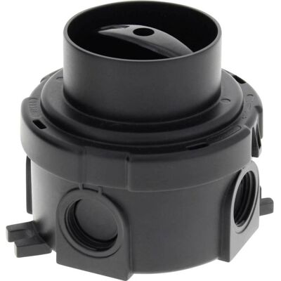 Wiska - COMBI 304 SWITCH RS/6-1 BK - 250 V 10 A - Interruttore Wiska - COMBI 304 SWITCH RS/6-1 BK - 250 V 10 A - Interruttore