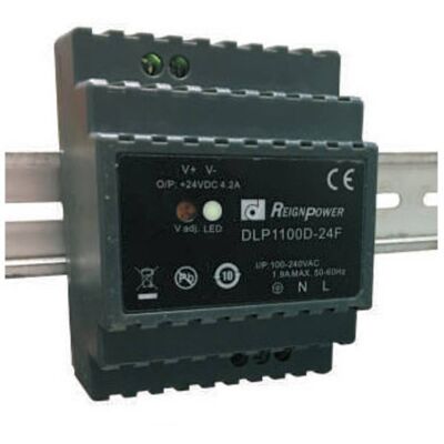 Dehner Elektronik DLP 1100D-24F Alimentatore DIN ad alta efficienza - Power Supply Dehner Elektronik DLP 1100D-24F Alimentatore DIN ad alta efficienza - Power Supply