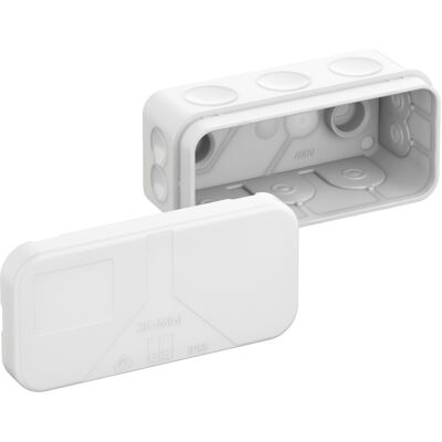 Spelsberg Scatola Di Derivazione, Bianca, Grado Di Protezione Ip55, Sezione Massima Conduttore 2,5², Resistenza Agli Urti Ik07, Classe Di Protezione Ii, Ui 400v Ac, Vde, Senza Alogeni, 34460801 Spelsberg Scatola Di Derivazione, Bianca, Grado Di Protezione Ip55, Sezione Massima Conduttore 2,5², Resistenza Agli Urti Ik07, Classe Di Protezione Ii, Ui 400v Ac, Vde, Senza Alogeni, 34460801