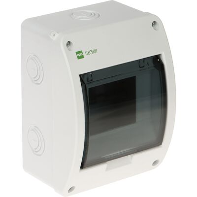 OEM Quadro Di Distribuzione A 5 Moduli Per Montaggio Superficiale Elegant-1x5/nt/w/epn Elektro-plast OEM Quadro Di Distribuzione A 5 Moduli Per Montaggio Superficiale Elegant-1x5/nt/w/epn Elektro-plast