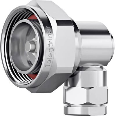 Telegärtner 100024400 100024400 Connettore Din 7-16 Spina Angolata 50 Ω 1 Pz. Telegärtner 100024400 100024400 Connettore Din 7-16 Spina Angolata 50 Ω 1 Pz.