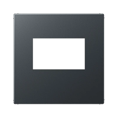 Jung 1 Posto, Termoplastica Verniciata, Serie A, Antracite Opaco, Montaggio Verticale E Orizzontale A 1569 Usb Anm Jung 1 Posto, Termoplastica Verniciata, Serie A, Antracite Opaco, Montaggio Verticale E Orizzontale A 1569 Usb Anm