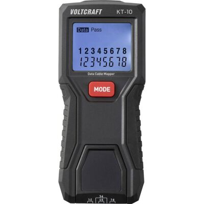 VOLTCRAFT Tester Cavi Vc-17256120 Kt-10 Rete VOLTCRAFT Tester Cavi Vc-17256120 Kt-10 Rete
