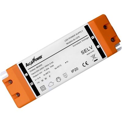 ALCAPOWER Alimentatore Switching Ip20 12v 75w 6.2a ALCAPOWER Alimentatore Switching Ip20 12v 75w 6.2a
