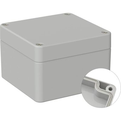 TRU COMPONENTS TC-9065508 Custodia esterna - IP65 Policarbonato Grigio TRU COMPONENTS TC-9065508 Custodia esterna - IP65 Policarbonato Grigio