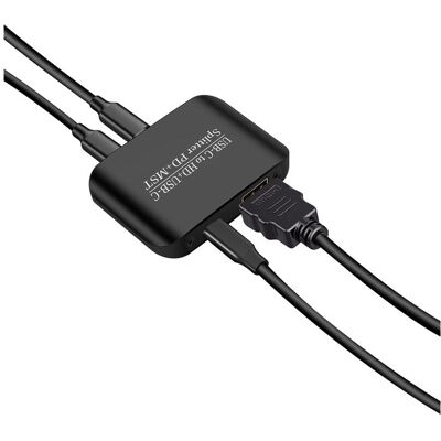 OEM Compatibile Con 4k60, Da Type-c A + Type-c, Supporto Eterodina E Omodina, Splitter Di Potenza Pd, Mst/pd OEM Compatibile Con 4k60, Da Type-c A + Type-c, Supporto Eterodina E Omodina, Splitter Di Potenza Pd, Mst/pd