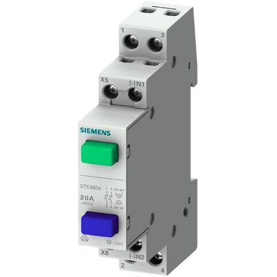 Siemens 5TE4804 Pulsante - Verde, Blu - IP20 Siemens 5TE4804 Pulsante - Verde, Blu - IP20